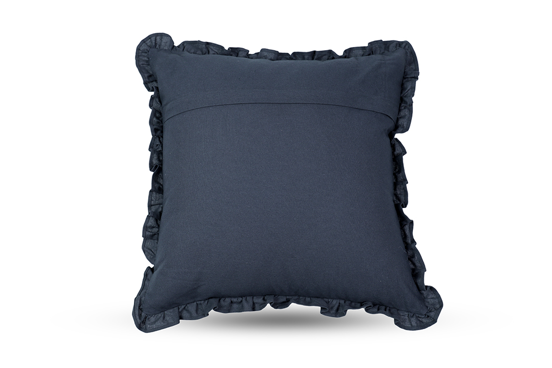 Monoiro Washed Grey Cotton Cushion