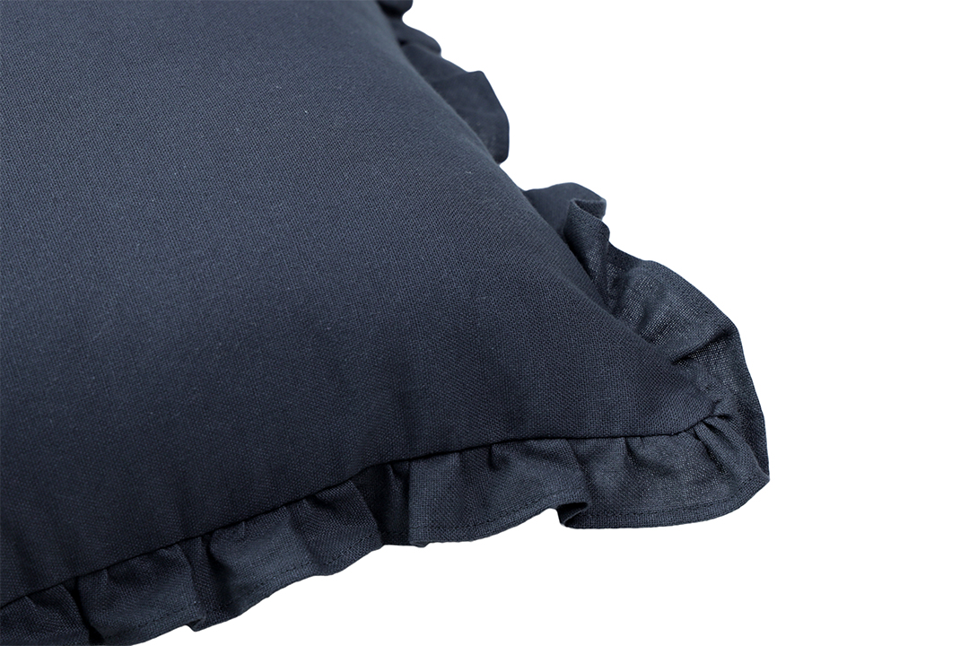 Monoiro Washed Grey Cotton Cushion